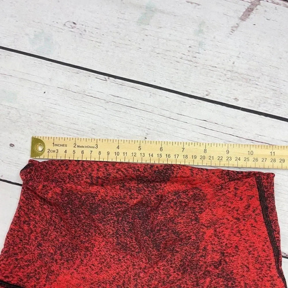 Lululemon Red Black soulcycle crop leggings - Picture 5 of 8